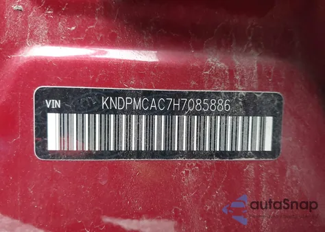 2017 Kia Sportage Lx from USA, damaged, VIN KNDPMCAC7H7085886